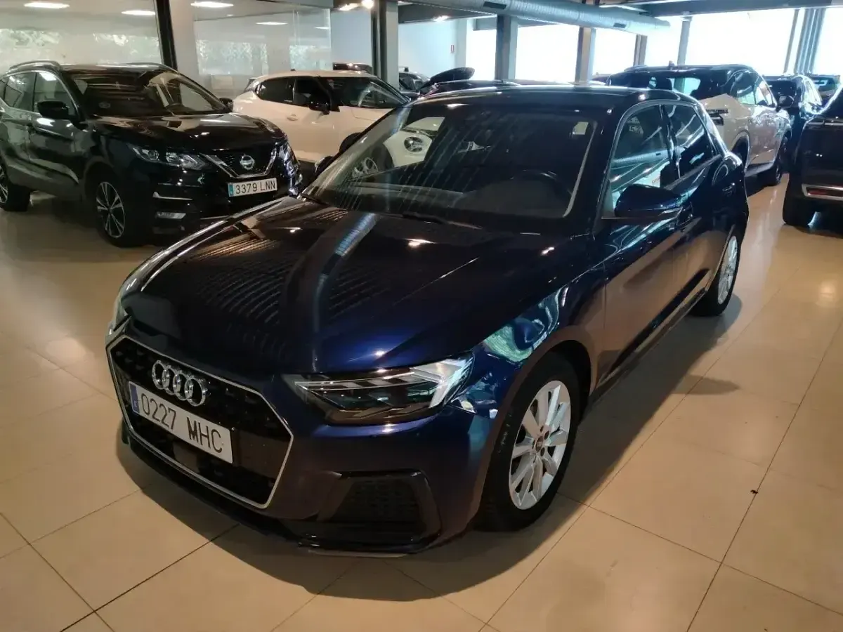 Usado Audi A1 Sportback Advanced 110 CV (80 kW) 2023 Azul Utilitario