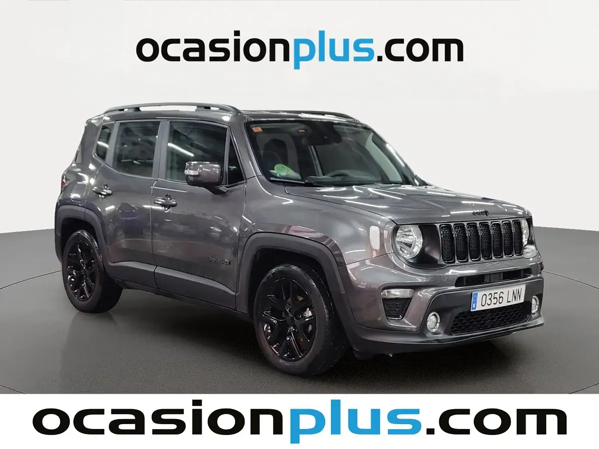 Usado Jeep Renegade Night Eagle 120 CV (88 kW) 2021 Gris oscuro SUV