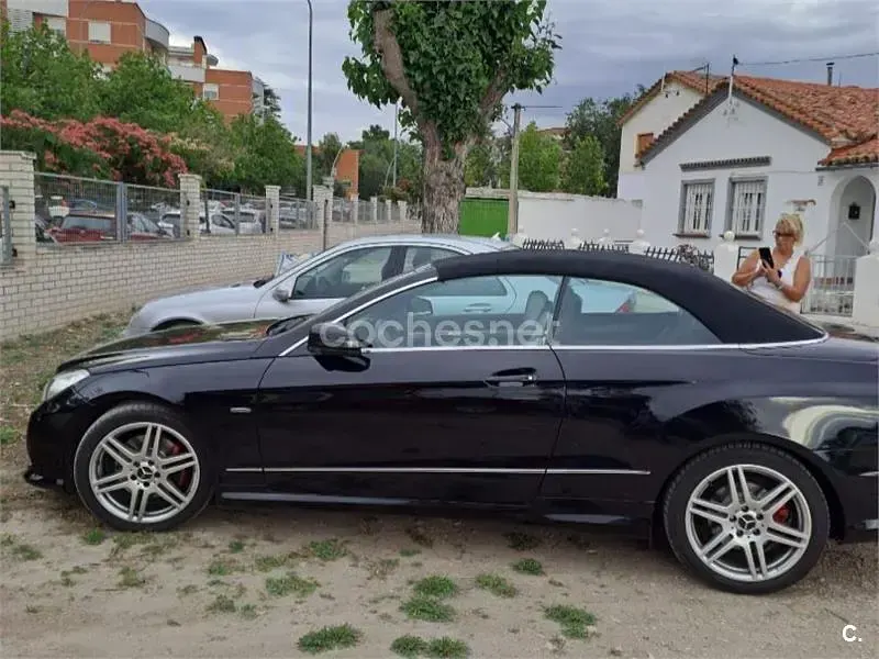 Usado Mercedes E350 Avantgarde 231 CV (169 kW) 2010 Negro Descapotable