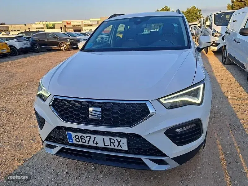 Usado Seat Ateca Style 116 CV (85 kW) 2021 Blanco SUV