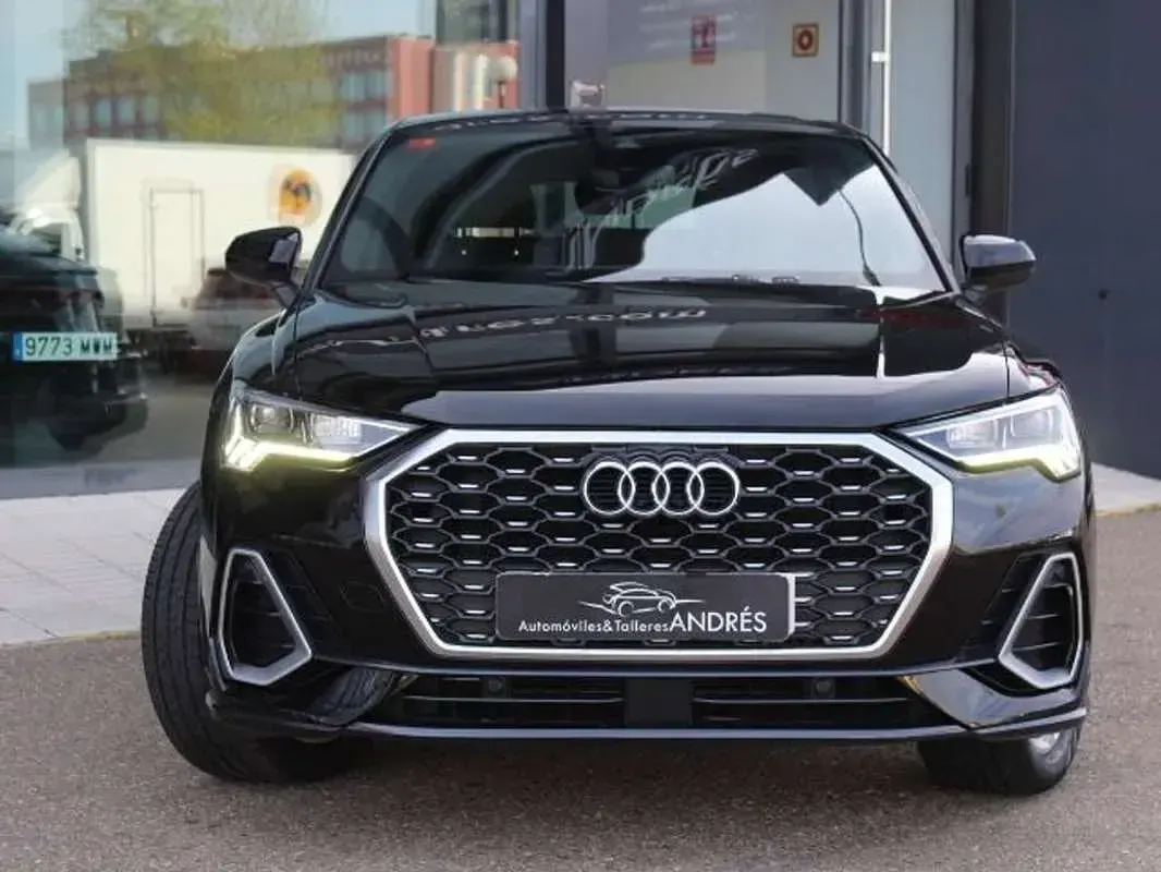Usado Audi Q3 S-Line 150 CV (110 kW) 2022 Negro SUV