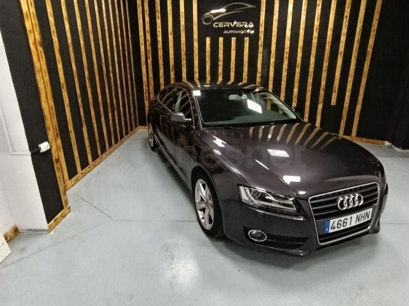 Usado Audi A5 Sportback 211 CV (155 kW) 2011 Gris / plata Utilitario