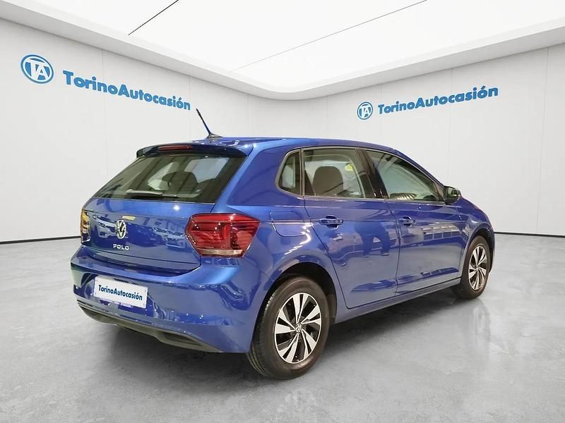 Usado VW Polo Advance 95 CV (69 kW) 2021 Azul Utilitario
