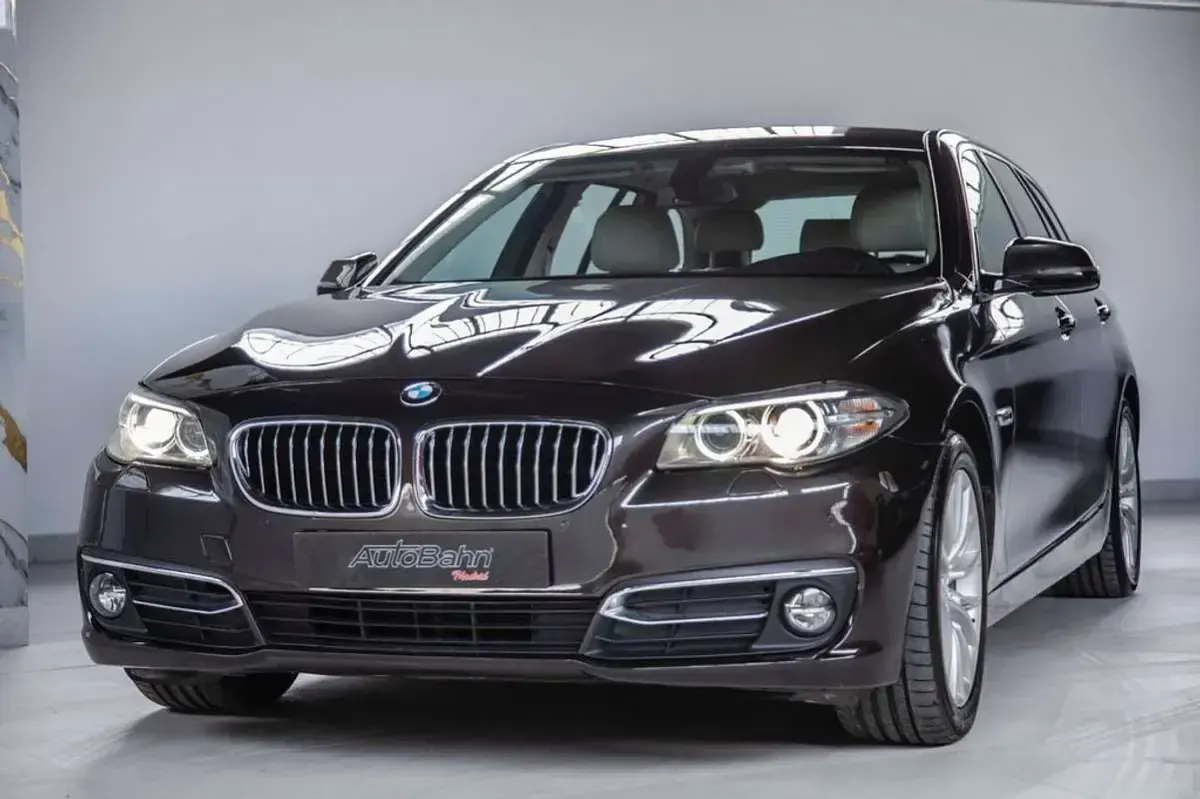 Usado BMW 520 Luxury Line 190 CV (139 kW) 2015 Gris Familiar