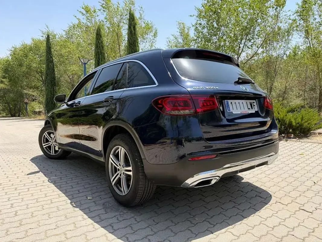 Usado Mercedes GLC300 321 CV (236 kW) 2022 Azul SUV