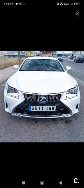 Usado Lexus RC300h Executive Line 223 CV (164 kW) 2017 Blanco Coupe