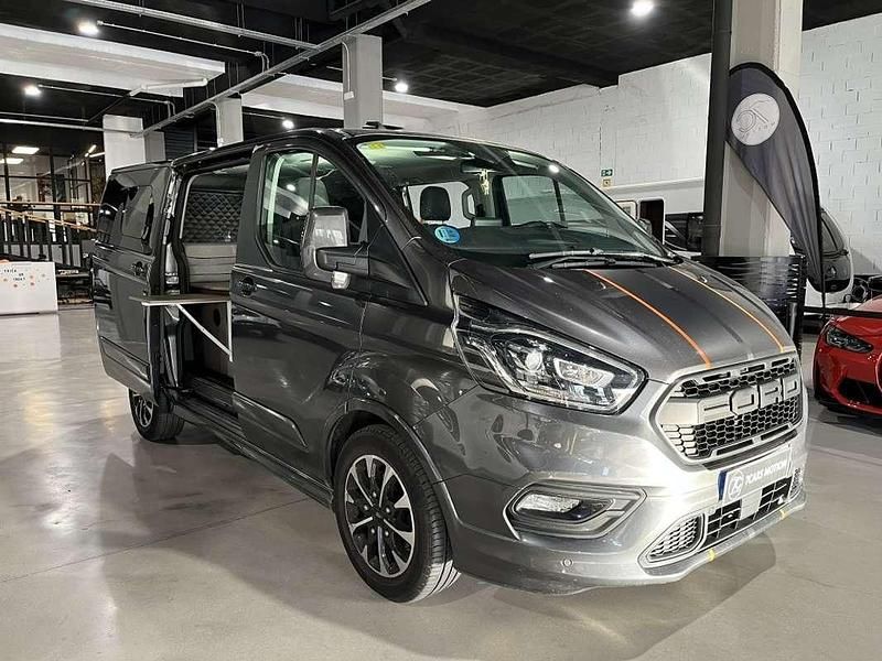 Gris Usado 2020 Ford Tourneo Custom Sport Van | 37.490 € - Imagen 1/4