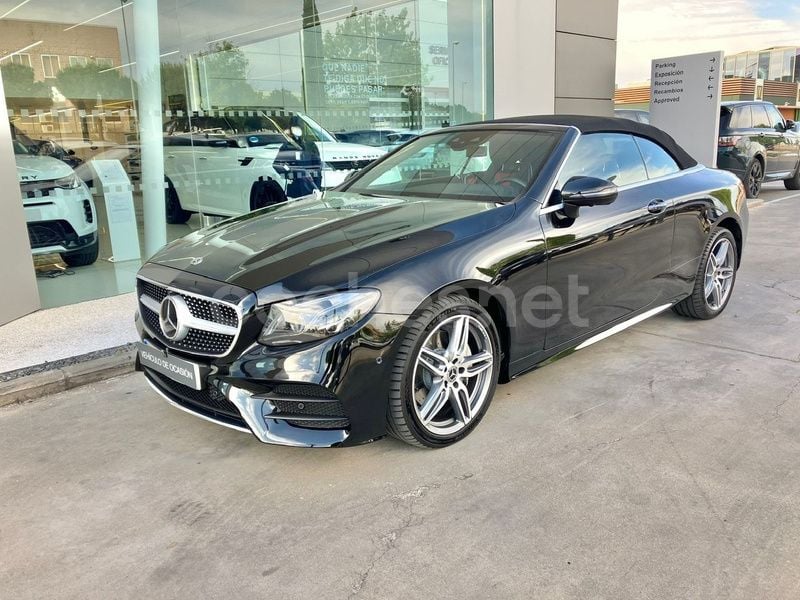 Usado Mercedes E220 194 CV (142 kW) 2020 Negro Descapotable