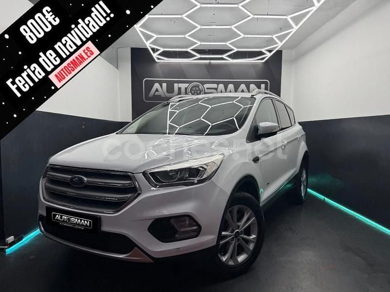 Blanco Usado 2017 Ford Kuga Titanium SUV | 11.990 € (Buen precio) - Imagen 1/4