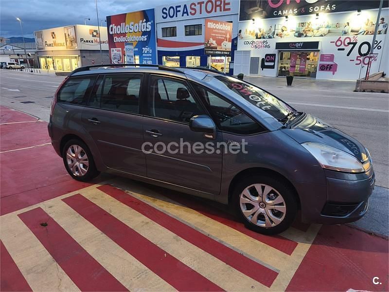 Gris / plata Usado 2009 Citroën Grand C4 Picasso Exclusive Monovolumen | 3550 € (Precio justo) - Imagen 1/4