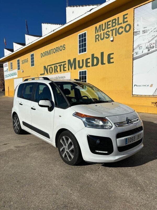 Blanco Usado 2014 Citroën C3 Picasso Exclusive Monovolumen | 5999 € (Precio justo) - Imagen 1/4