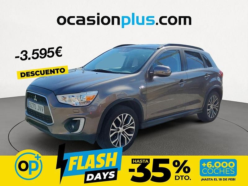 Usado Mitsubishi ASX 117 CV (86 kW) 2016 Amarillo SUV