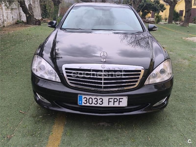 Usado Mercedes S350L 272 CV (200 kW) 2007 Negro Berlina