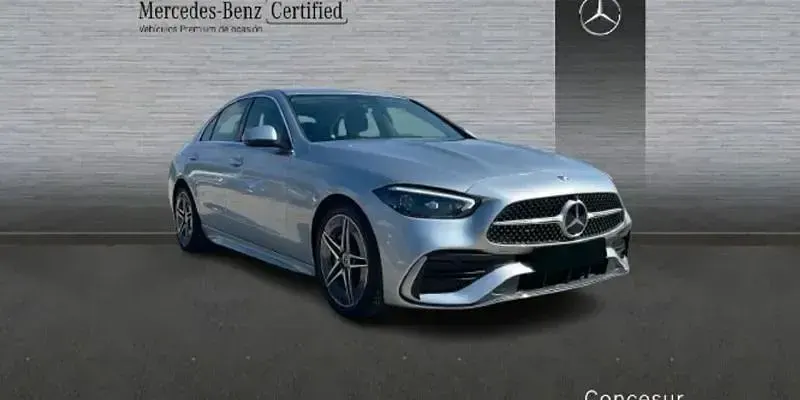 Usado Mercedes C200 163 CV (119 kW) 2023 Azul Familiar