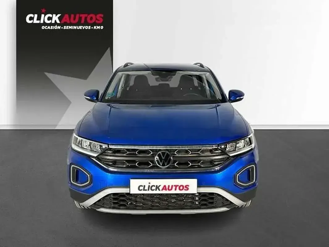 Usado VW T-Roc Life 110 CV (80 kW) 2022 Azul SUV