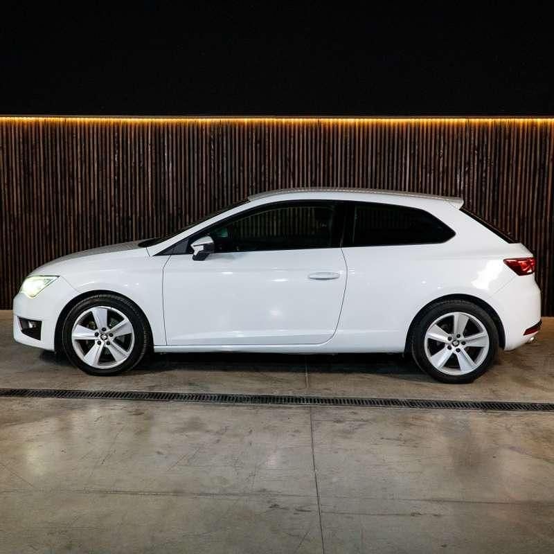 Usado Seat Leon SC FR 150 CV (110 kW) 2013 Blanco Utilitario