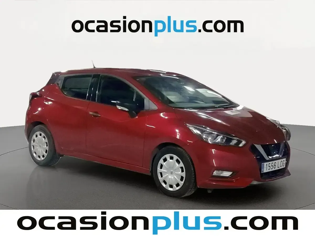 Usado Nissan Micra Visia 90 CV (66 kW) 2019 Rojo Utilitario