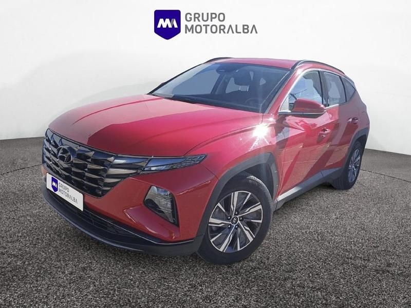 Rojo Usado 2021 Hyundai Tucson SUV | 22.990 € (Un poco caro) - Imagen 1/4