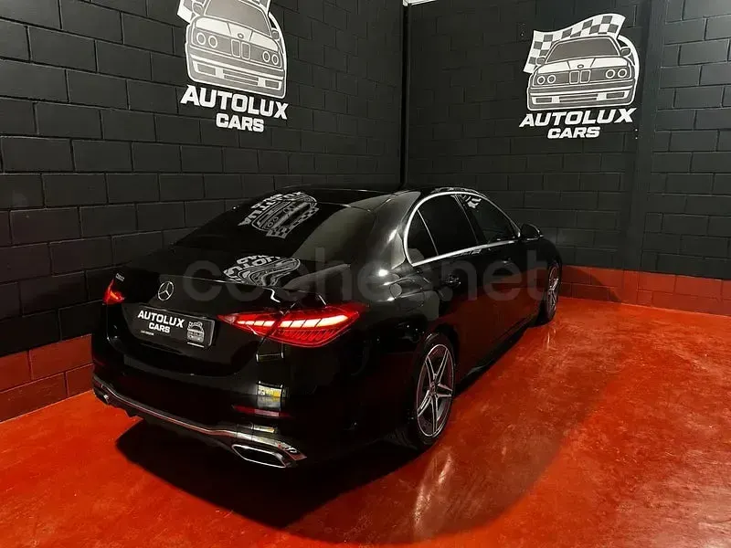 Usado Mercedes C200 163 CV (119 kW) 2022 Negro Berlina