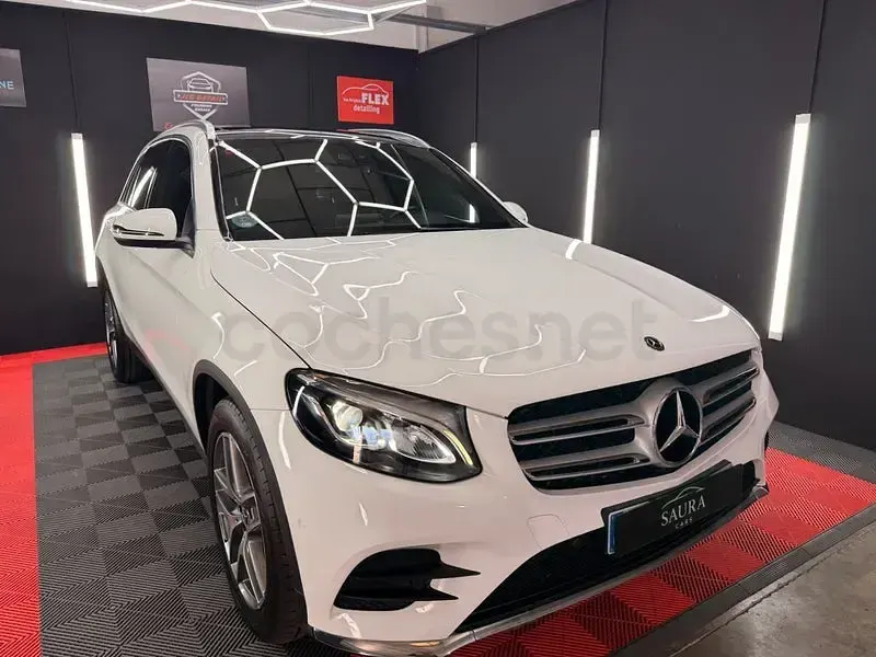 Usado Mercedes GLC250 204 CV (150 kW) 2019 Blanco SUV