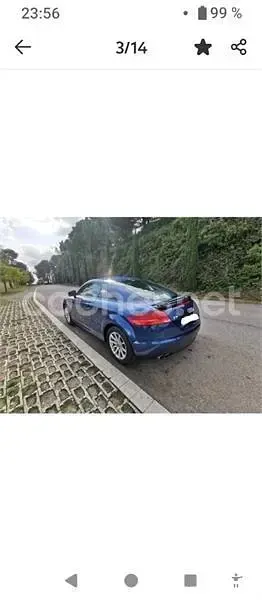 Usado Audi TT 200 CV (147 kW) 2007 Azul Coupe