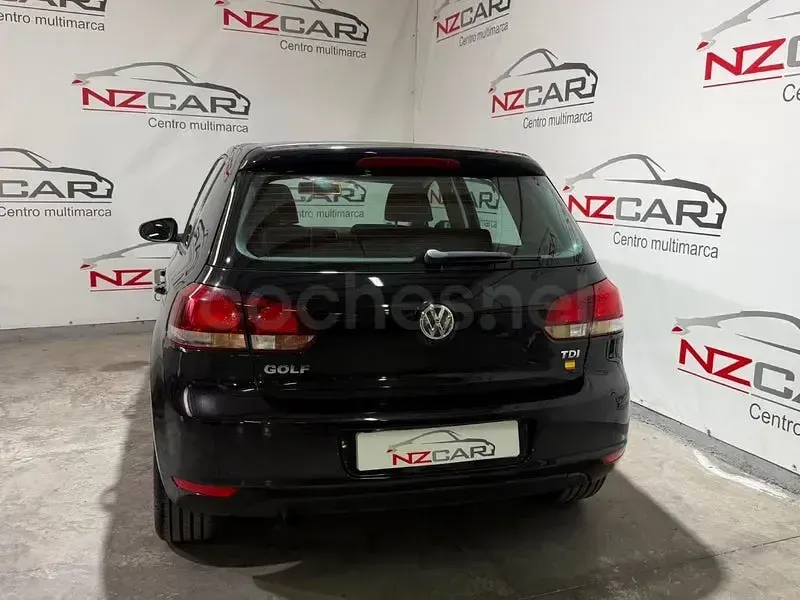 Usado VW Golf VI Advance 105 CV (77 kW) 2009 Negro Utilitario
