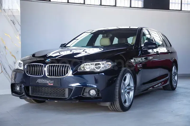 Usado BMW 525 Shadowline 218 CV (160 kW) 2015 Azul Familiar