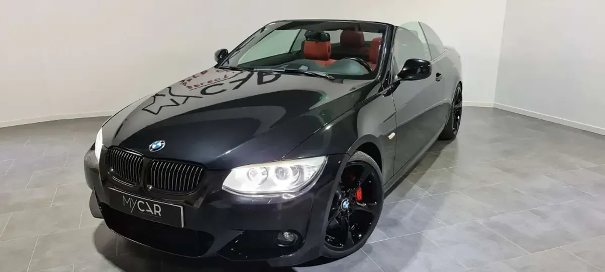 Usado BMW 335 Cabriolet Comfort Edition 306 CV (225 kW) 2013 Negro Descapotable