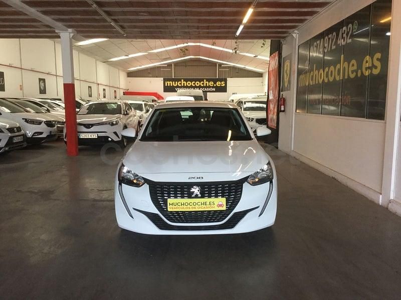 Usado Peugeot 208 Active 100 CV (73 kW) 2020 Blanco Utilitario