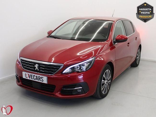 Usado Peugeot 308 Allure 130 CV (95 kW) 2021 Rojo Berlina