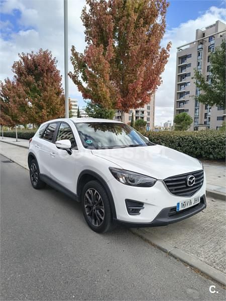 Blanco Usado 2015 Mazda CX-5 Style SUV | 9500 € (Precio justo) - Imagen 1/4