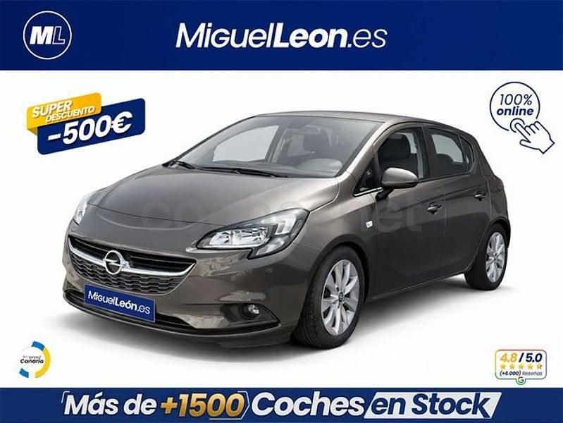 Usado Opel Corsa Selective 90 CV (66 kW) 2017 Marrón Utilitario