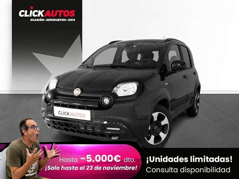 Negro Usado 2024 Fiat Panda Cross Cross Utilitario | 13.600 € - Imagen 1/4