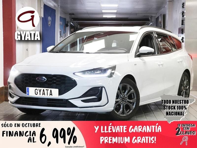 Blanco Usado 2024 Ford Focus ST-Line Familiar | 20.990 € (Precio justo) - Imagen 1/4