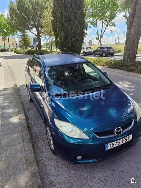 Usado Mazda 5 Active 110 CV (80 kW) 2007 Verde Monovolumen