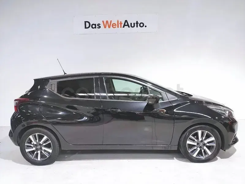 Usado Nissan Micra Acenta 90 CV (66 kW) 2017 Negro Utilitario