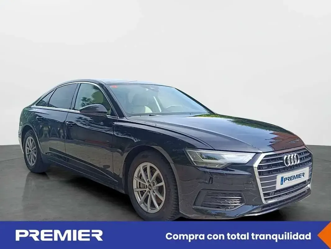 Usado Audi A6 Business 163 CV (119 kW) 2021 Negro Berlina