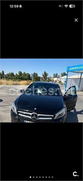 Usado Mercedes A200 Urban 136 CV (100 kW) 2013 Negro Berlina
