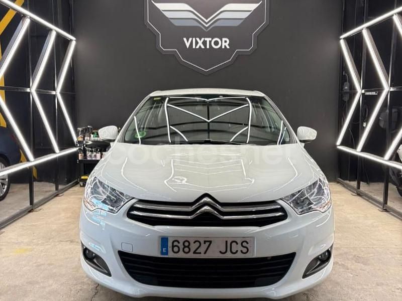 Blanco Usado 2015 Citroën C4 PureTech Berlina | 6900 € (Super precio) - Imagen 1/4