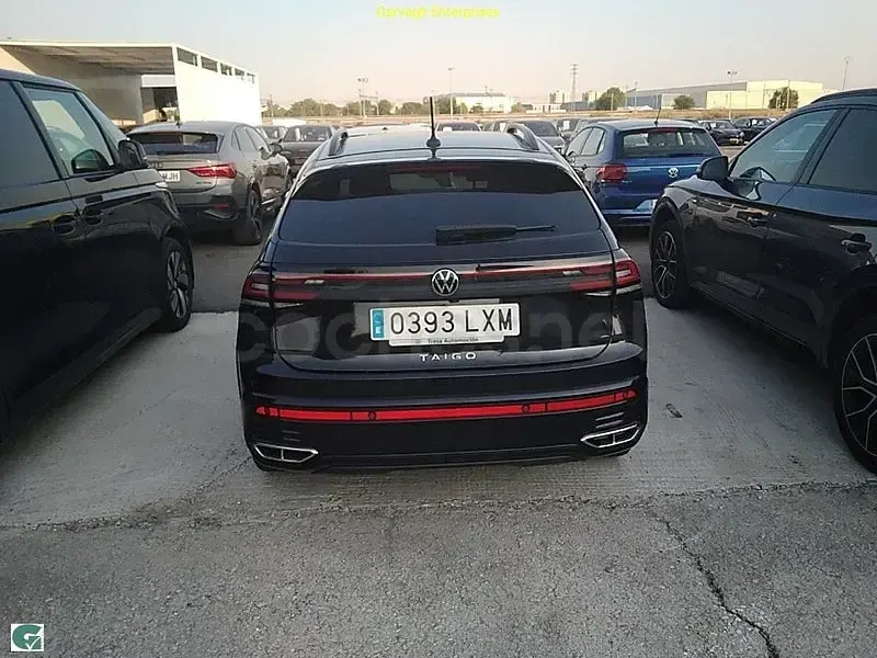 Usado VW Taigo R-line 110 CV (80 kW) 2022 Negro SUV