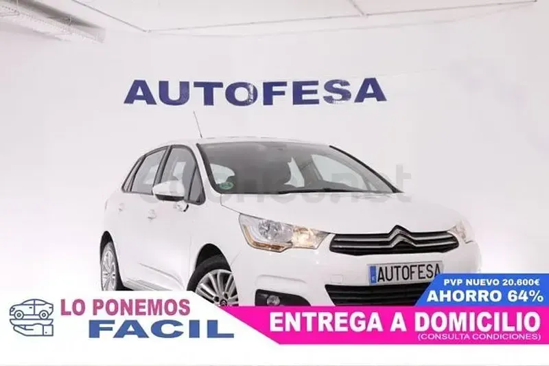 Begagnad Citroën C4 Business Class 95 HK (69 kW) 2014 Vit Sedan