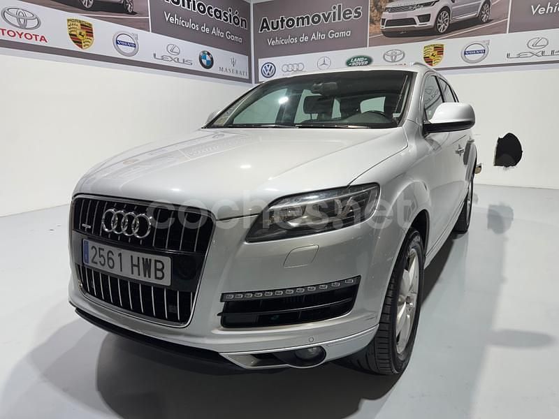 Usado Audi Q7 Ambition 245 CV (180 kW) 2014 Gris / plata SUV