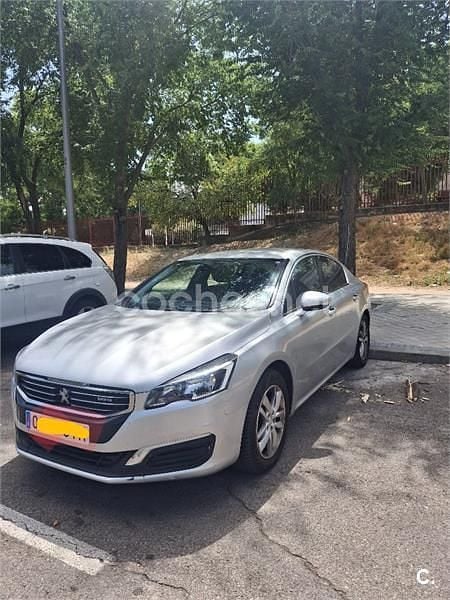 Gris / plata Usado 2016 Peugeot 508 Active Berlina | 9500 € (Precio justo) - Imagen 1/4