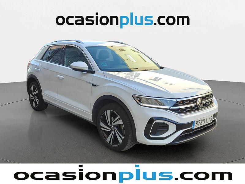 Usado VW T-Roc R-line 150 CV (110 kW) 2022 Blanco SUV