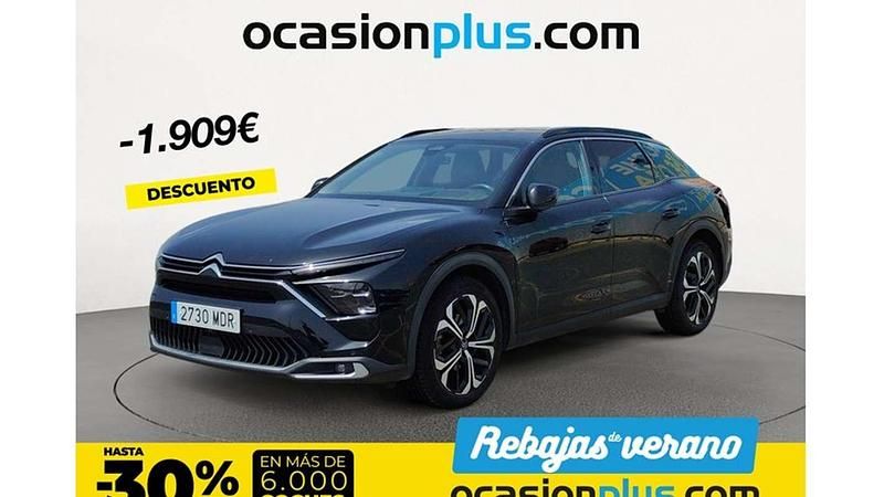 Negro Usado 2023 Citroën C5 X PureTech Berlina | 19.091 € (Super precio) - Imagen 1/4