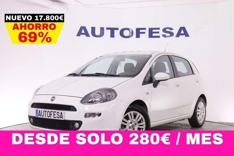 Blanco Usado 2013 Fiat Punto Easy Berlina | 5500 € (Precio justo) - Imagen 1/4