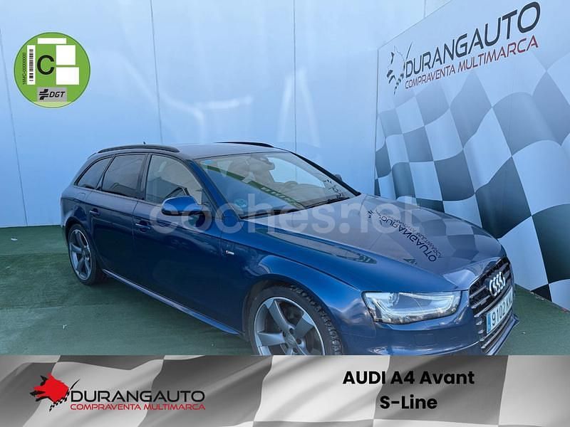 Azul Usado 2014 Audi A4 S-Line Familiar | 13.990 € (Precio justo) - Imagen 1/4