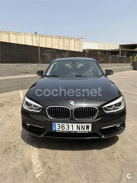 Usado BMW 120 Sport Line 190 CV (139 kW) 2017 Negro Berlina