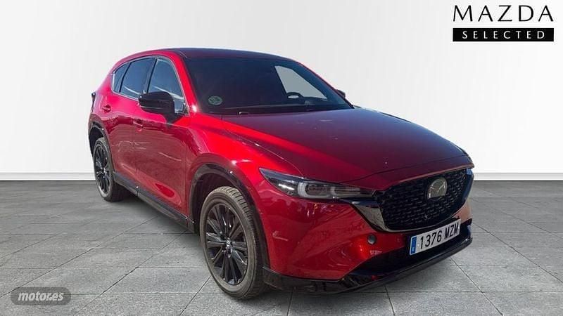 Rojo Usado 2025 Mazda CX-5 Homura-Line SUV | 36.234 € (Caro) - Imagen 1/4