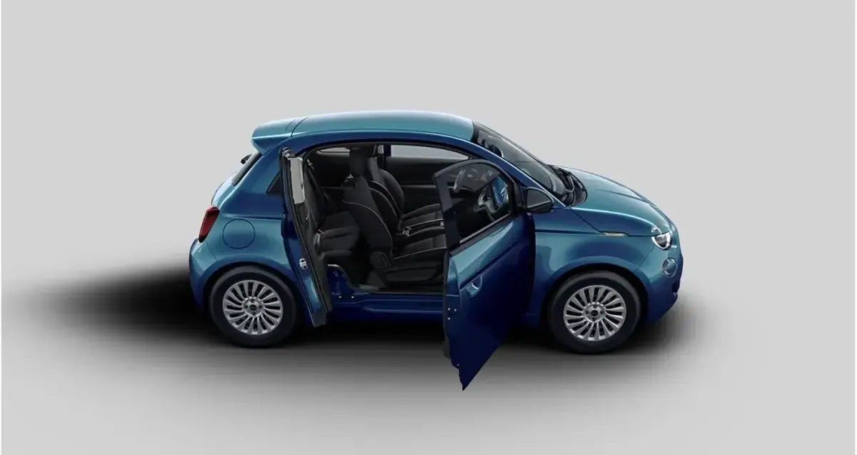 Usado Fiat 500e 69 kW (95 CV) 2023 Azul Berlina